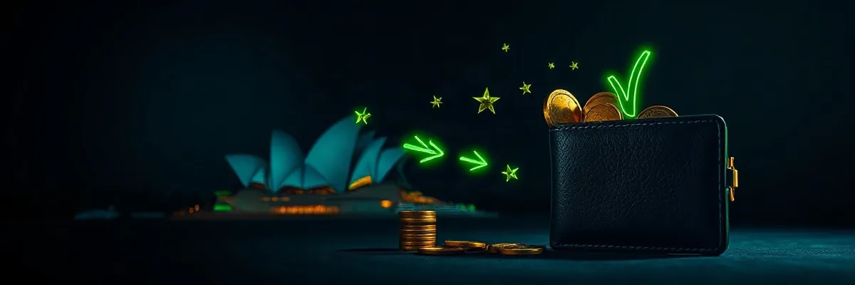 Caps, minimums and fees as numbers — instant withdrawal in Australia